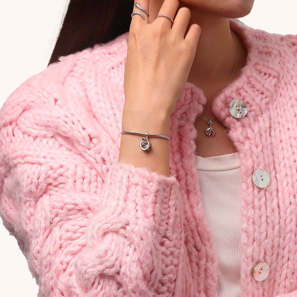 Gnoce Mother's Day Wireless LED Light Love Pendant Dangle Charm_6