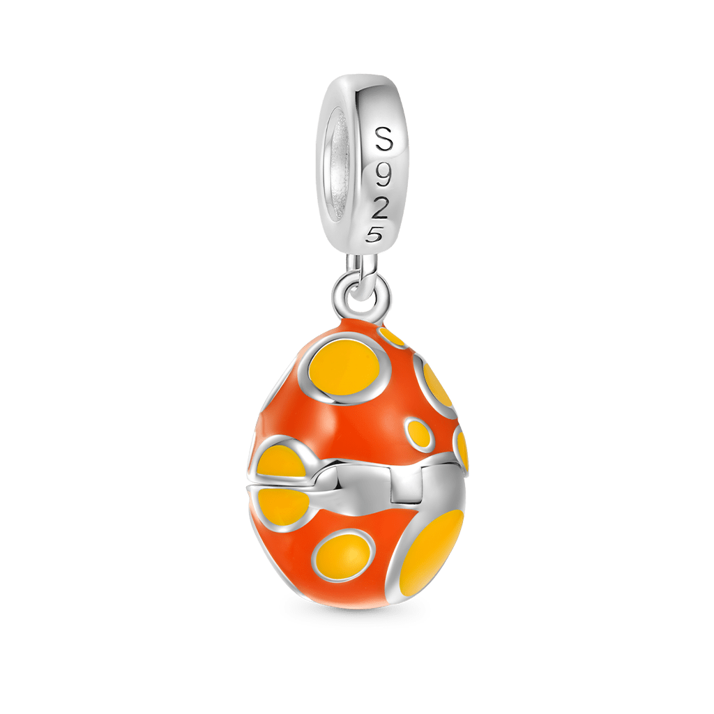 Gnoce Openable Easter Egg-Pocket Dachshund Pendant Dangle Charm_3