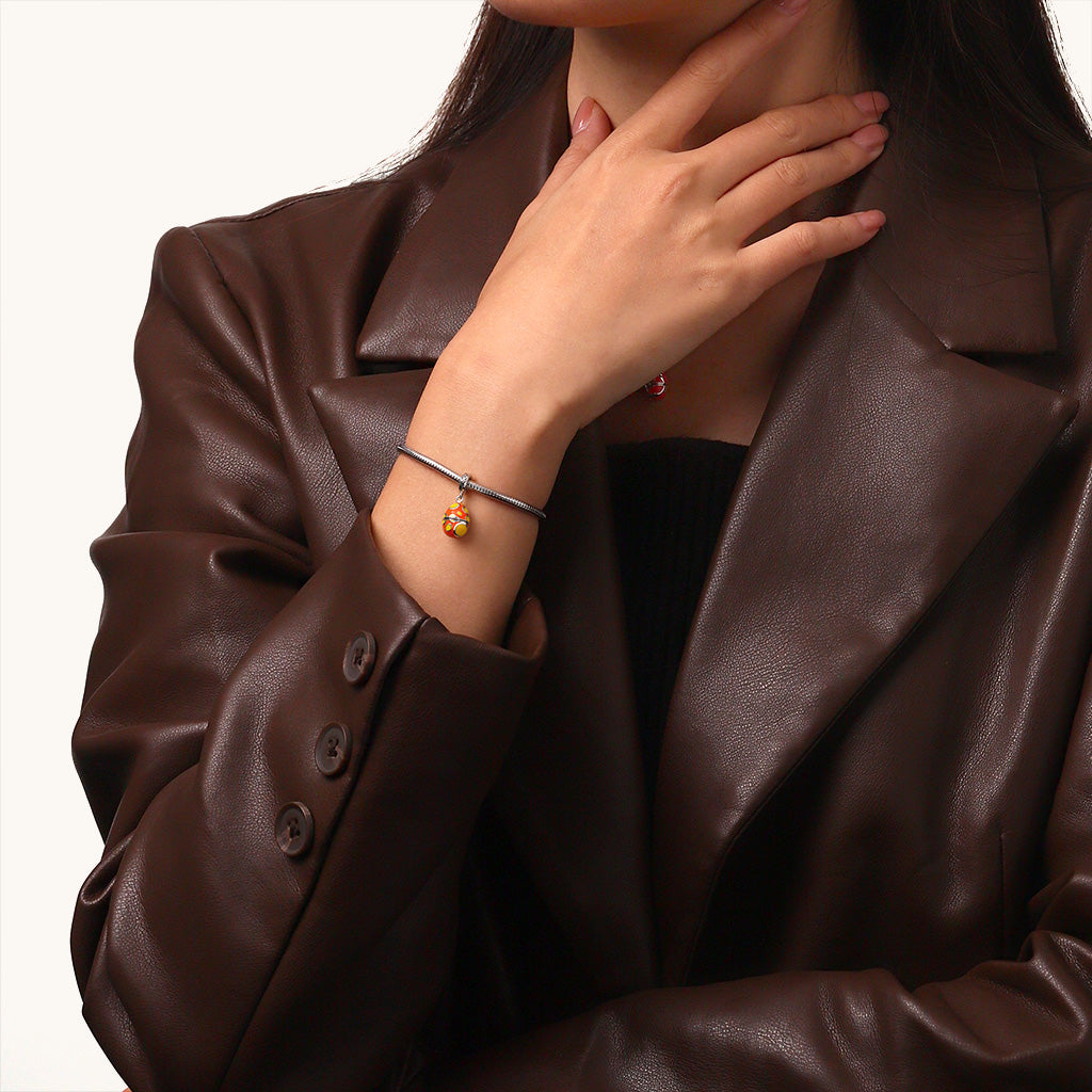 Gnoce Openable Easter Egg-Pocket Dachshund Pendant Dangle Charm_5