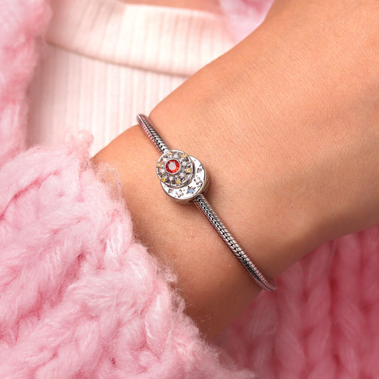 Gnoce Sun Rotating in Crescent Engravable Charm_6