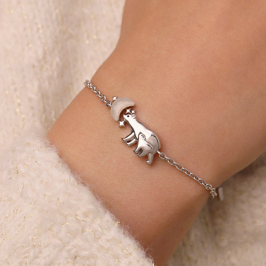 Gnoce Polar Bear Parent-Child Color-changing Moon Bracelet_5