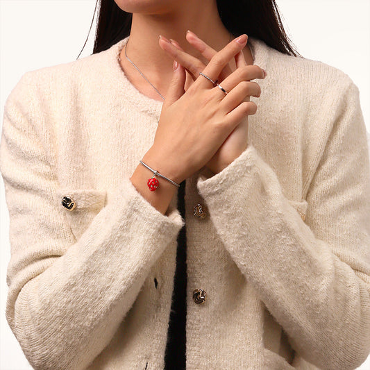 Gnoce Cute Red Strawberry Incense Pendant Dangle Charm_7