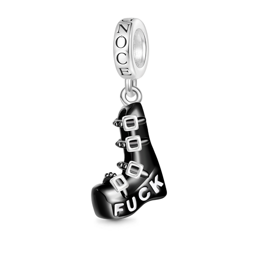 Gnoce Gothic Punk Demonia Boots Pendant Dangle Charm_1