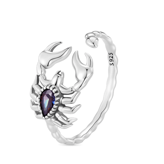 Gnoce Vintage Scorpion Open Ring_1