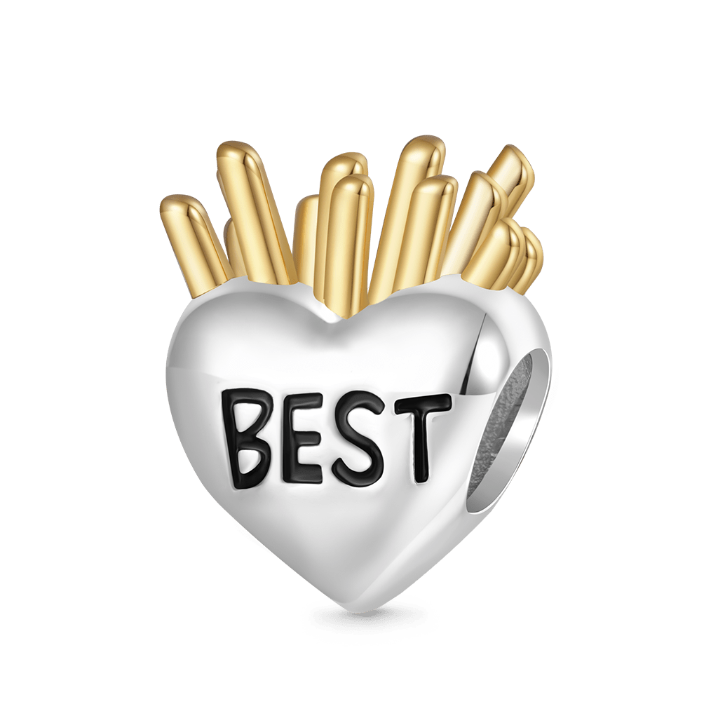 Gnoce Engravable Love French Fries Charm_1