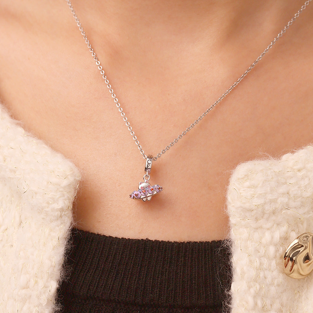 Gnoce Doughnut Cat Chuu Pendant Dangle Charm_6