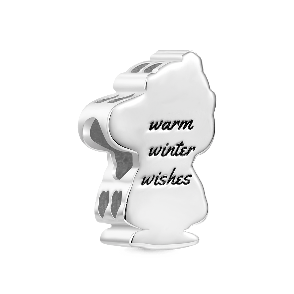 Gnoce Peanuts Snoopy Warm Winter Wishes Charm_3
