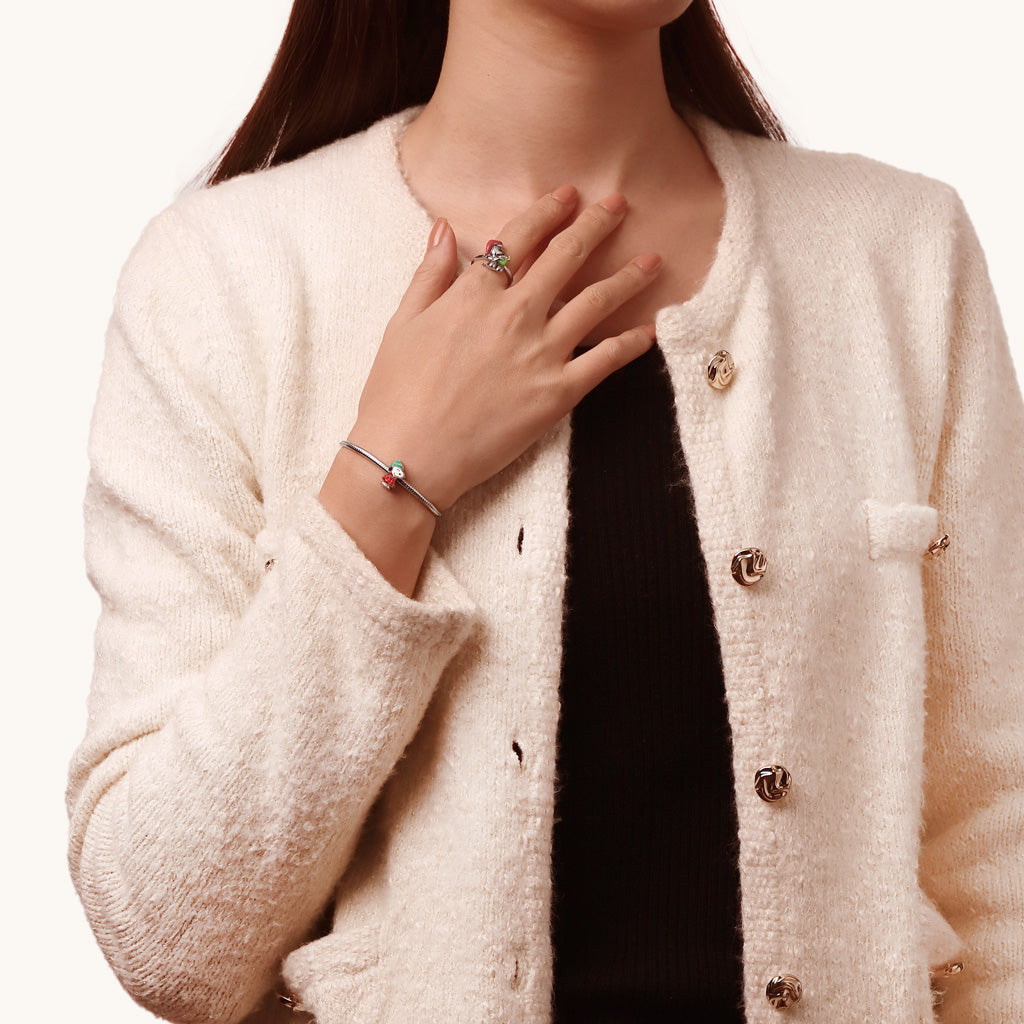 Gnoce Peanuts Snoopy Warm Winter Wishes Charm_4