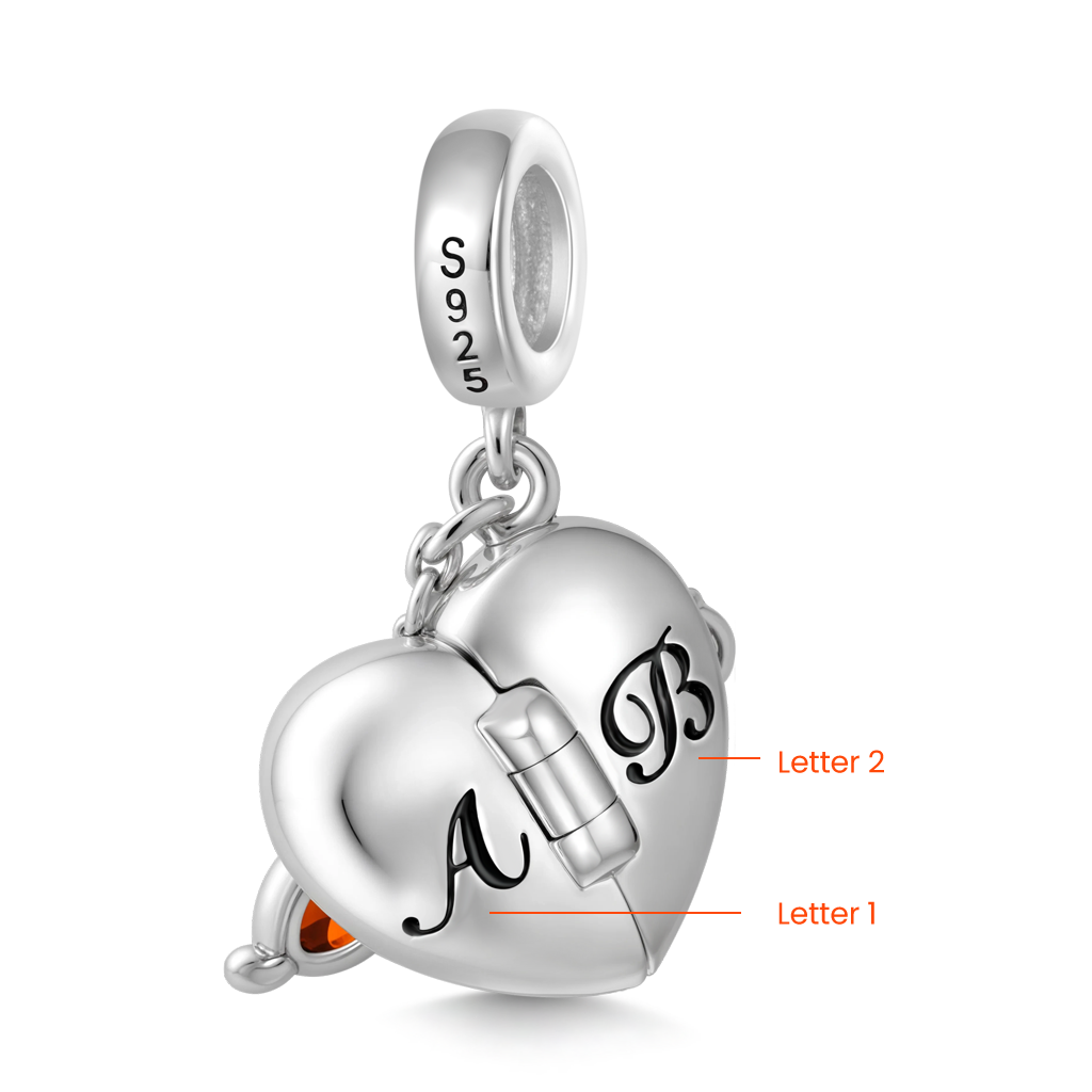 Gnoce One Arrow Pierces the Heart Personalized Pendant Dangle Charm_2