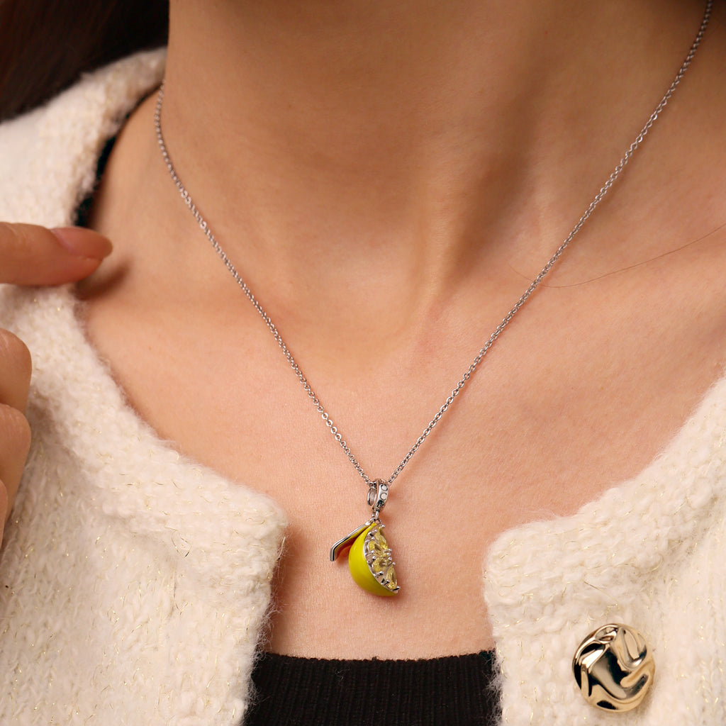 Gnoce Lemon Incense Pendant Dangle Charm_5