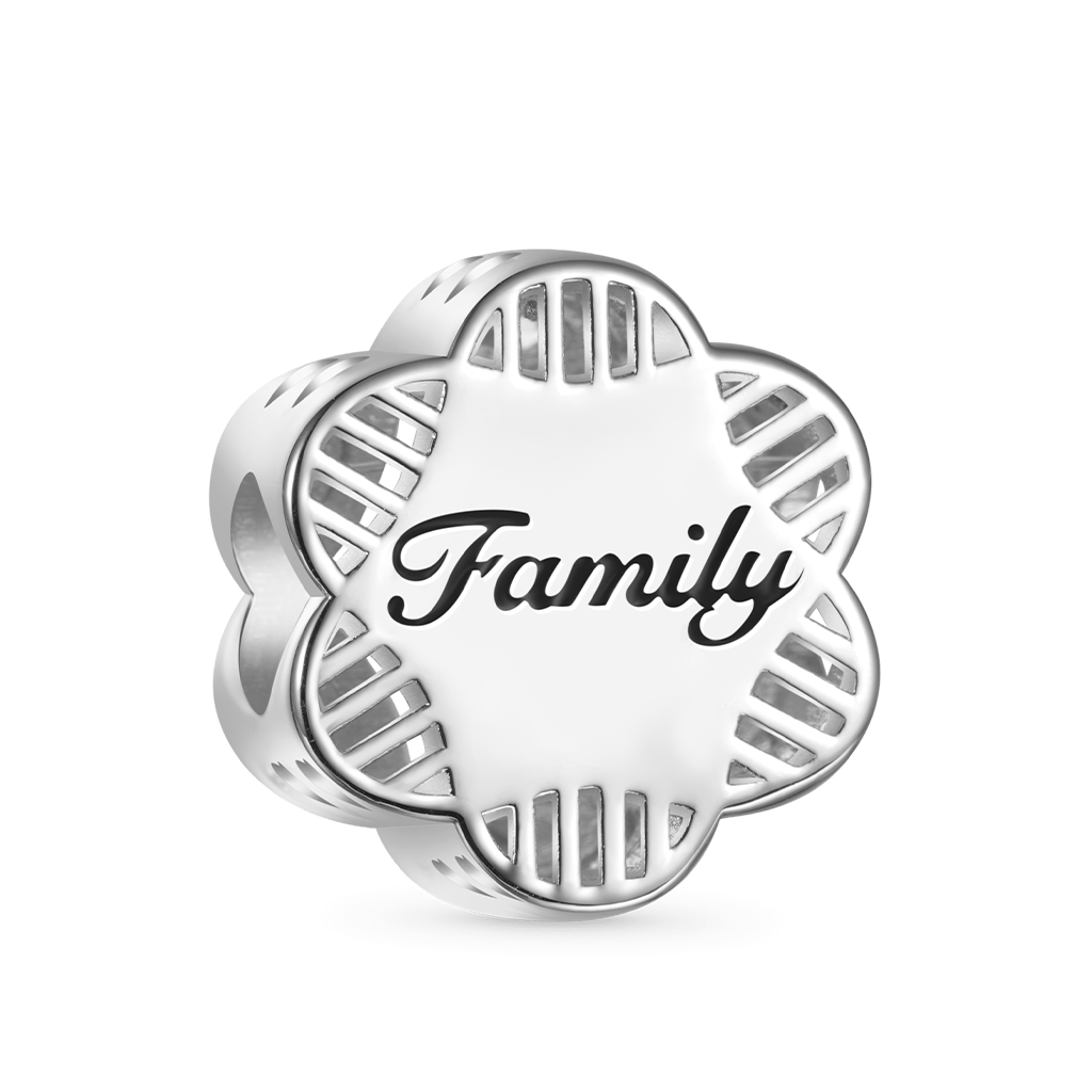 Gnoce Our Family Wreath Marquise Birthstone Charm_3