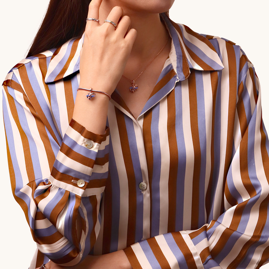 Gnoce Fun Persimmon Dragon Embraces Love Pendant Dangle Charm_6