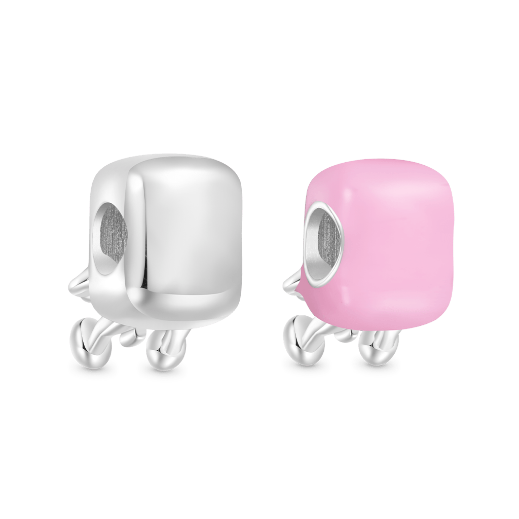 Gnoce Pair of Marshmallows Embraces Love Double Charm_3
