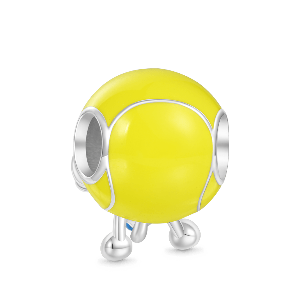 Gnoce Fun Tennis Ball Embraces Love Charm_2