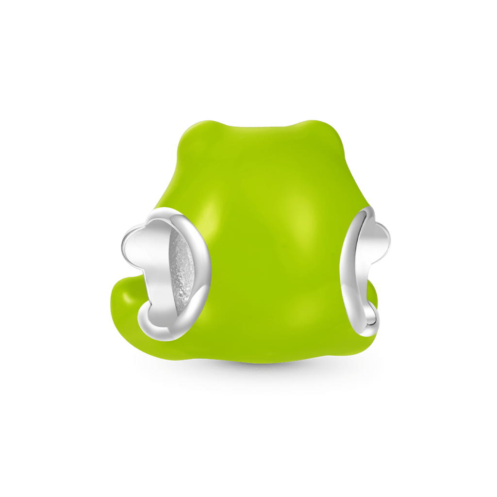 Gnoce Fun Rain Frog Embraces Love Charm_2