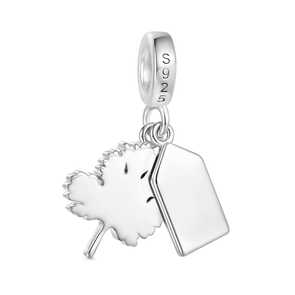 Gnoce 'I HATE CORIANDER' Angry Coriander Pendant Dangle Charm_2