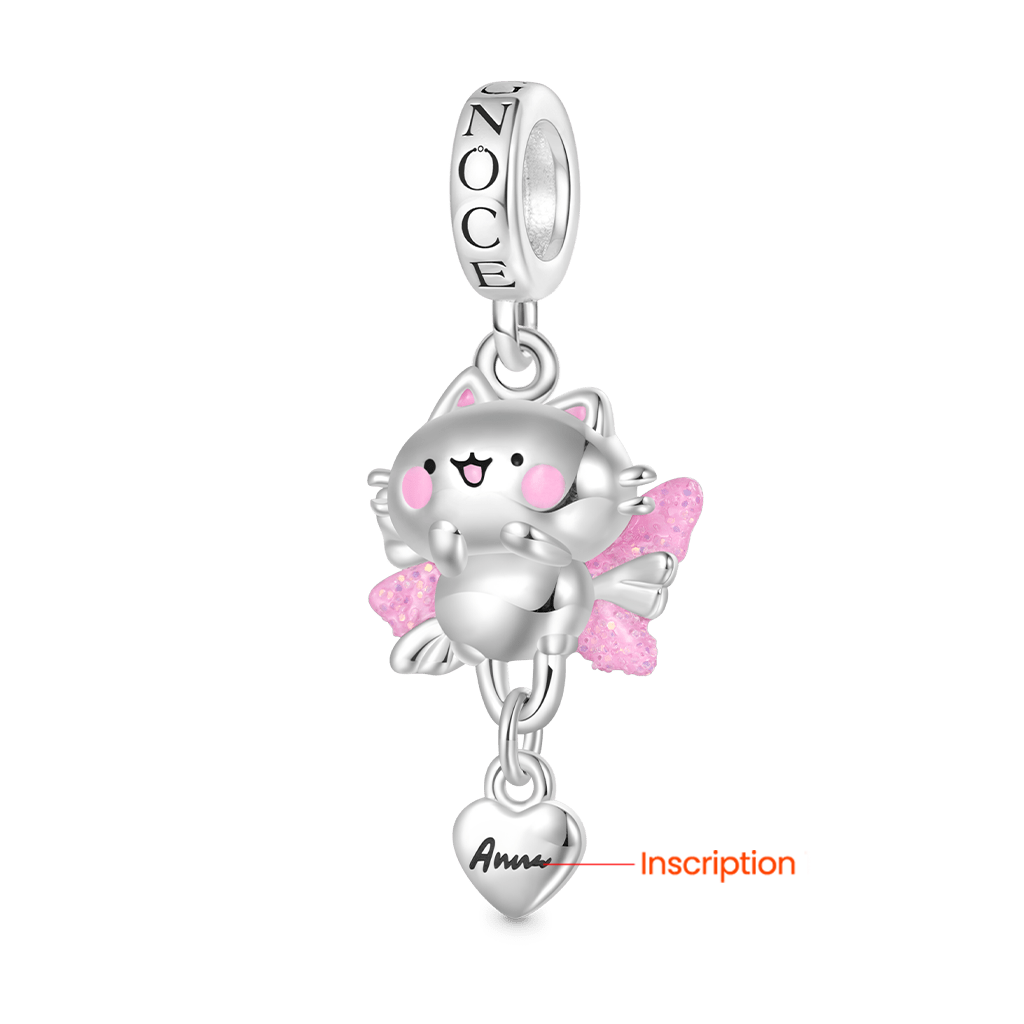 Snowy the Cat Angel Pendant_2