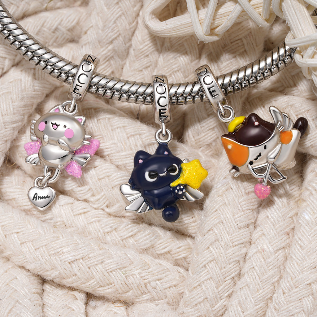 Cupid the Calico Cat Pendant_3