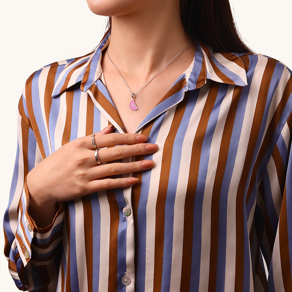 Gnoce Sassy Positive Pants Engravable Pendant Dangle Charm_6