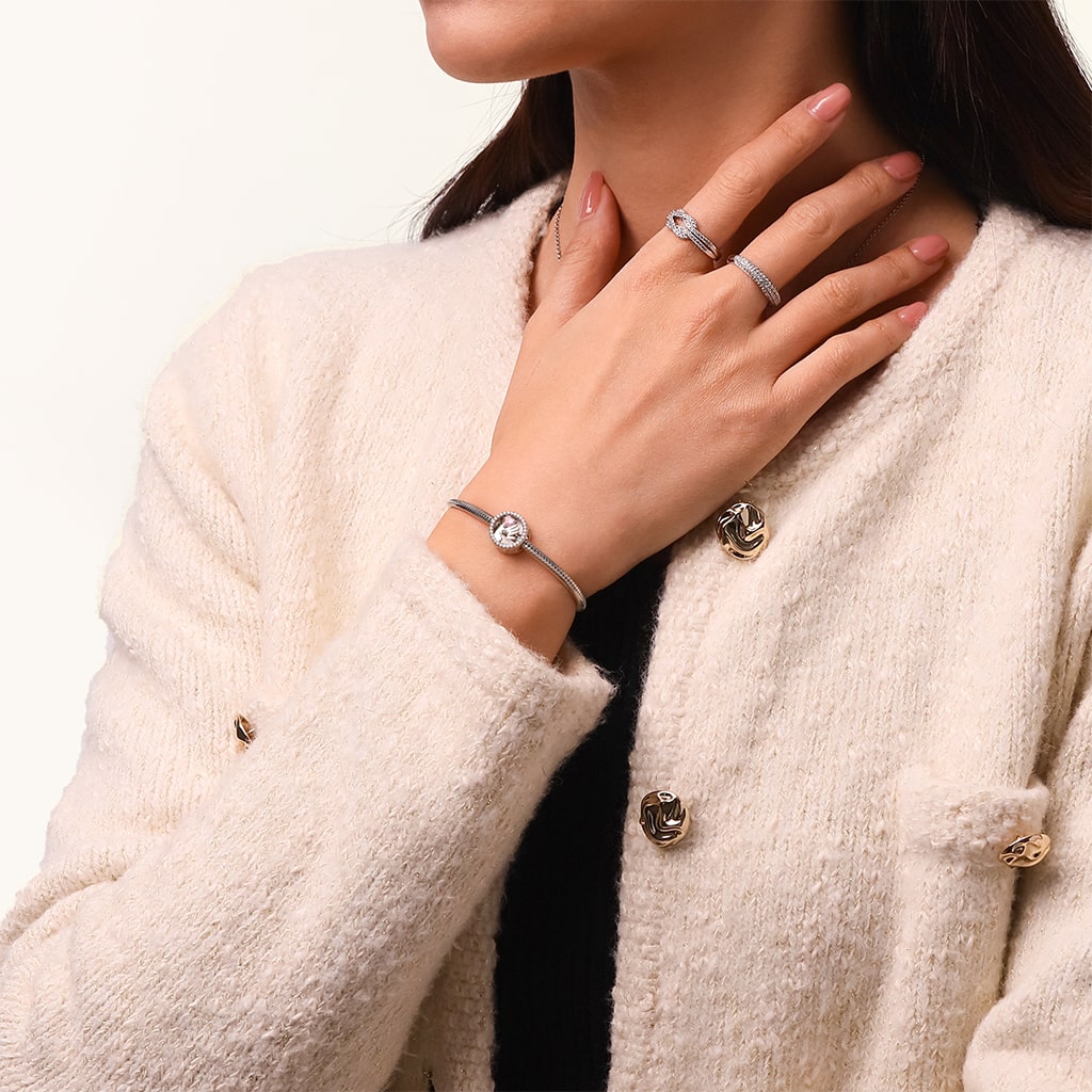 Gnoce Parent-child Handshake Personalized Photo Charm_3