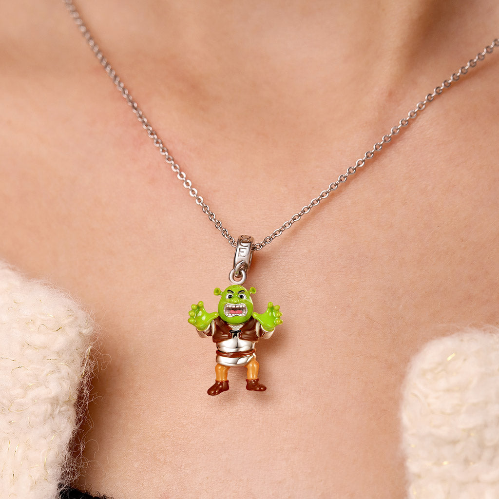 Gnoce Green-skinned Shrek Pendant Dangle Charm_4