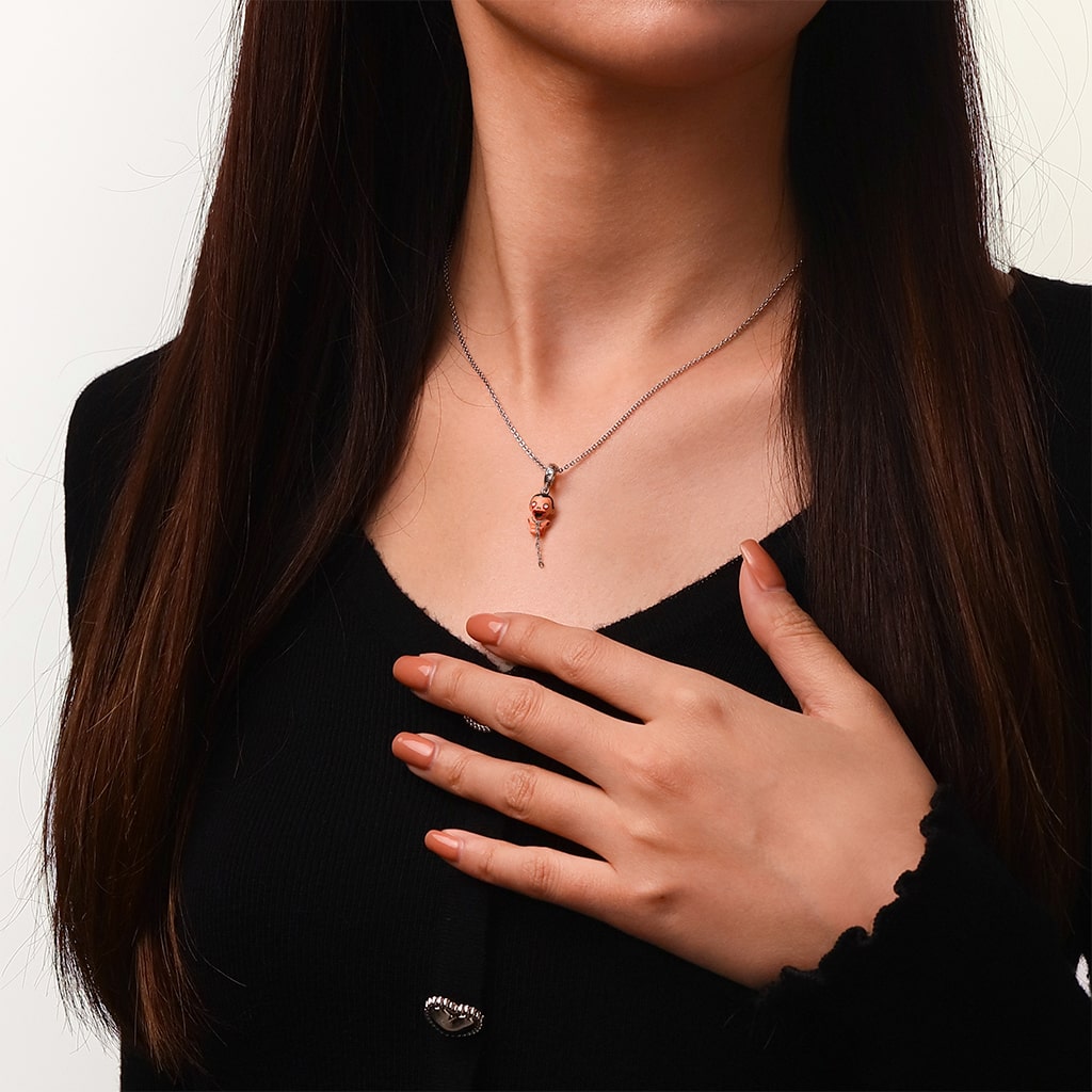 Gnoce The Walking Dead Michonne's Pets Zombie Pendant Dangle Charm_6