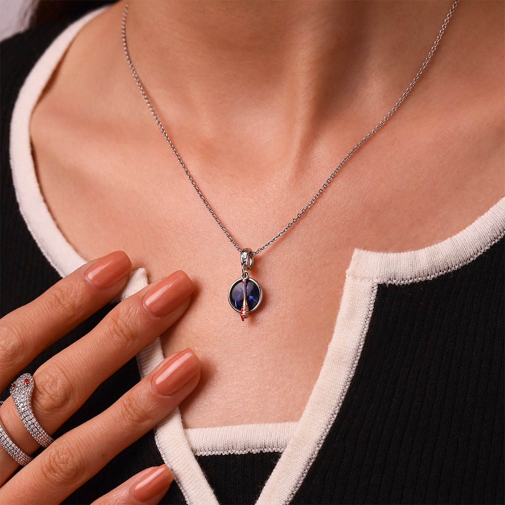 Gnoce Walking Dead Negan Smith & Baseball Rod Pendant Dangle Charm_5