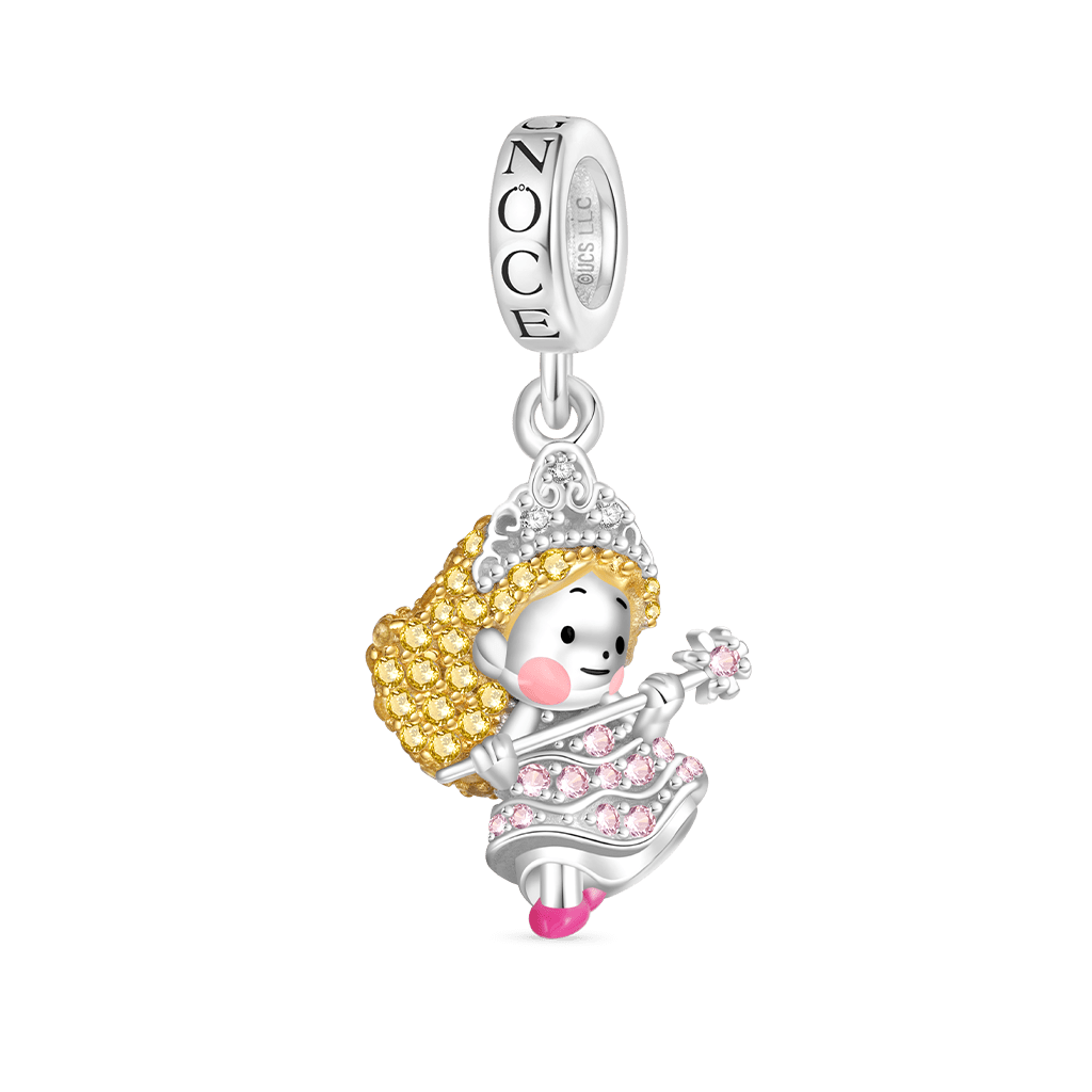 Gnoce Wicked Glinda Pave Diamond Pendant Dangle Charm_1