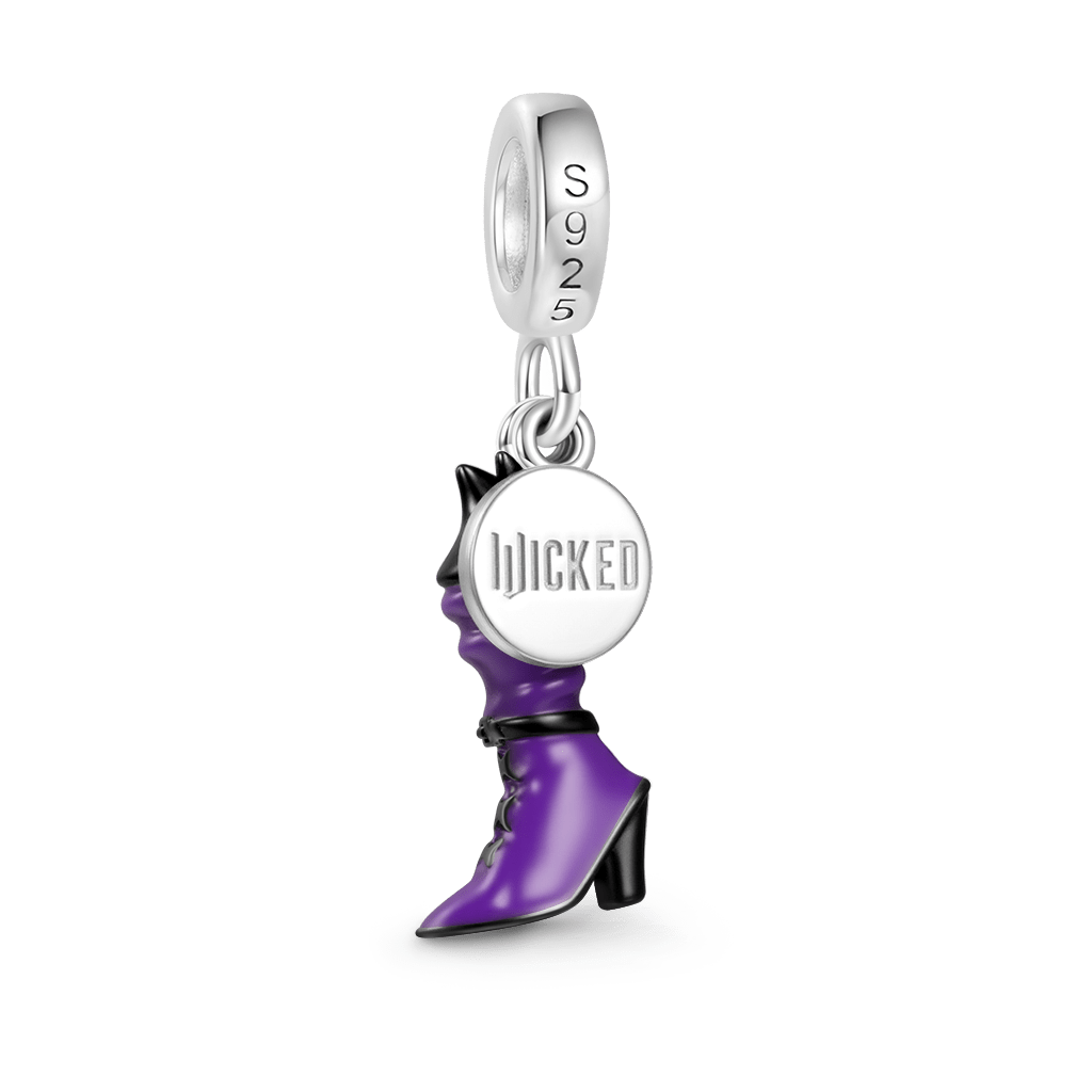 Gnoce Wicked Elphaba Dance Boots Pendant Dangle Charm_2