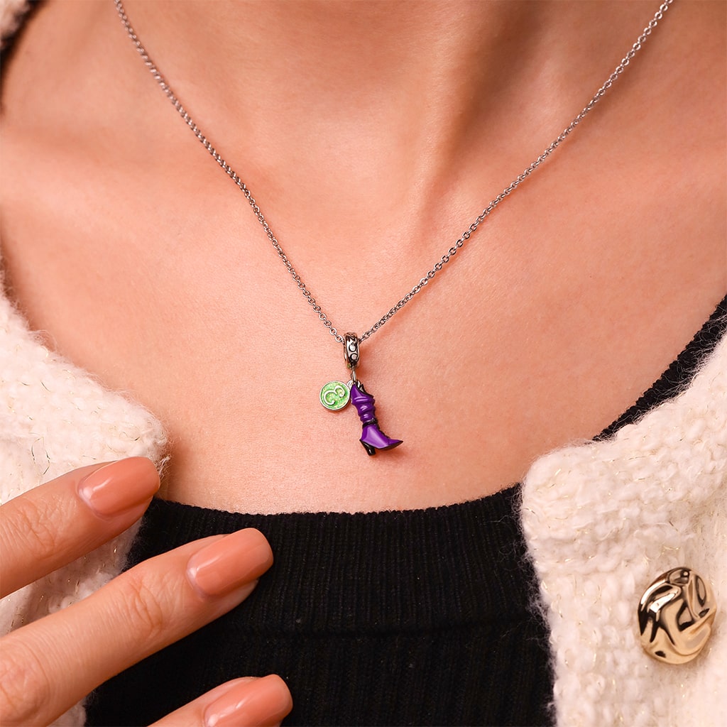 Gnoce Wicked Elphaba Dance Boots Pendant Dangle Charm_5