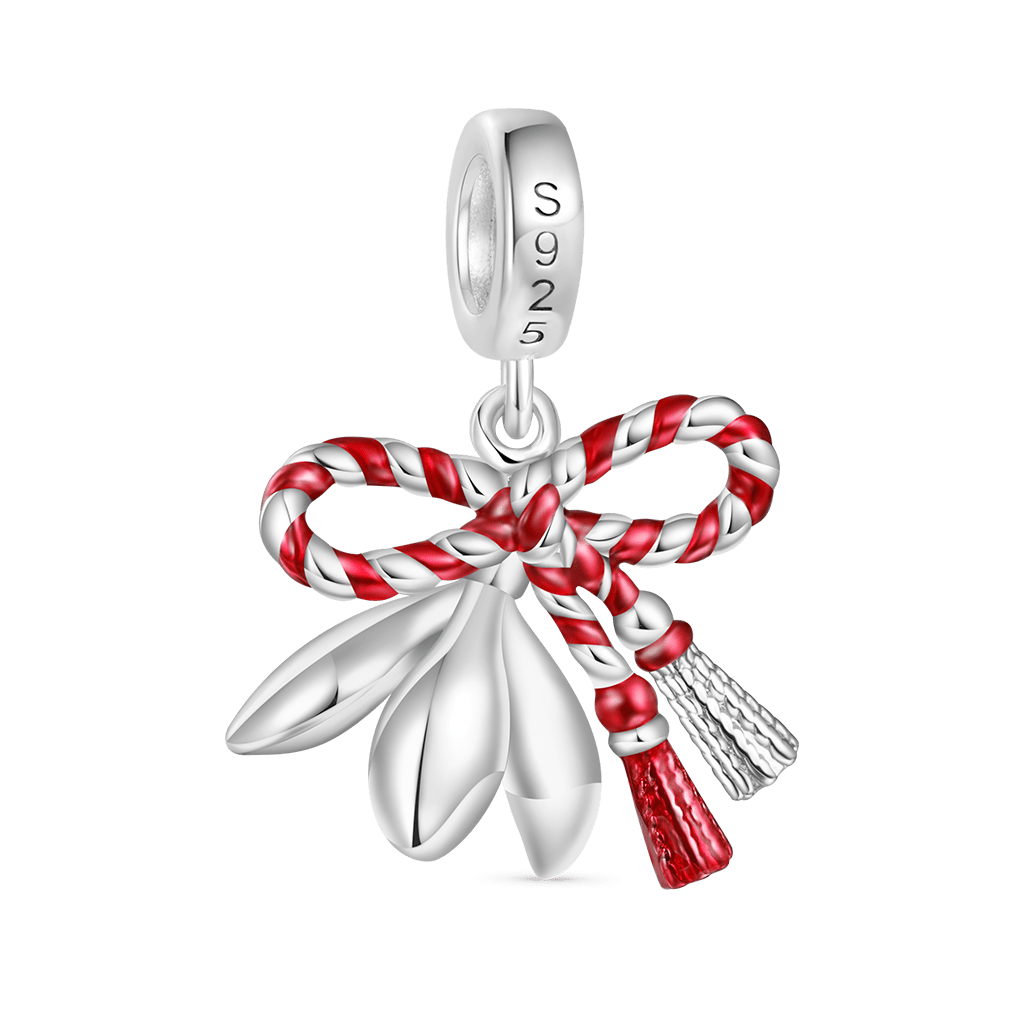 Gnoce March Martisor Flower Lucky Pendant Dangle Charm_2