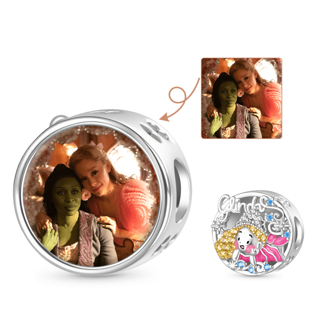 Gnoce Wicked Glinda Personalized Photo Charm_1