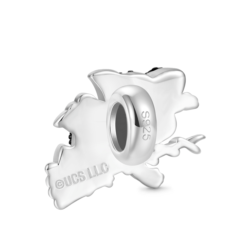 Gnoce Wicked Elphaba Flying On a Broom Charm with Diamond_2