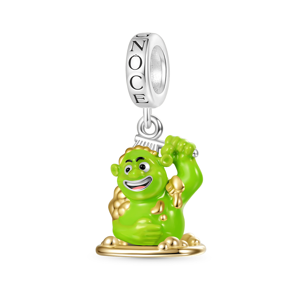 Gnoce Shrek Enjoy Delightful Bath Pendant Dangle Charm_1