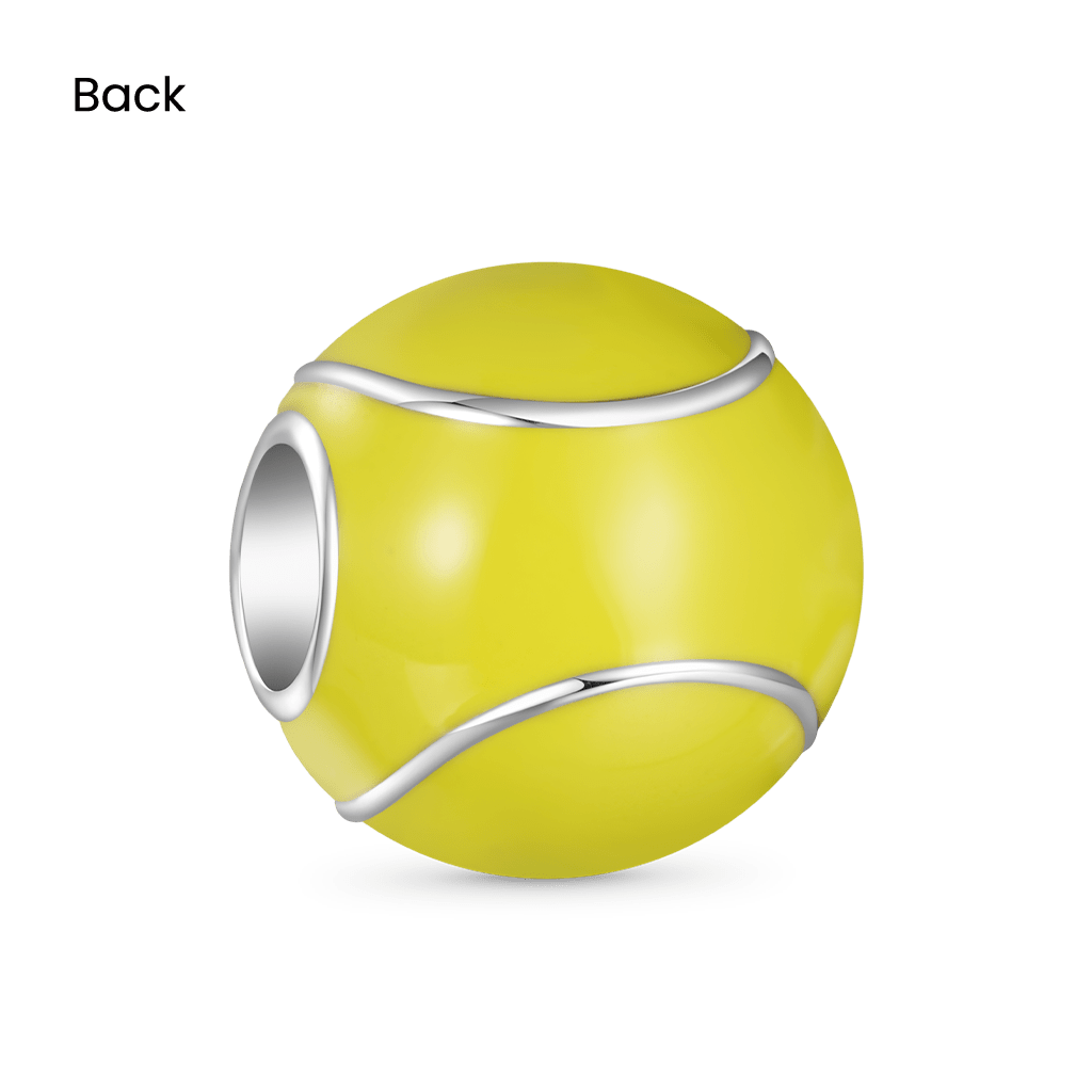 Gnoce Green Tennis Ball Sports Charm_2