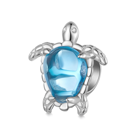 Gnoce Romantic Blue Sea Turtle Charm_1