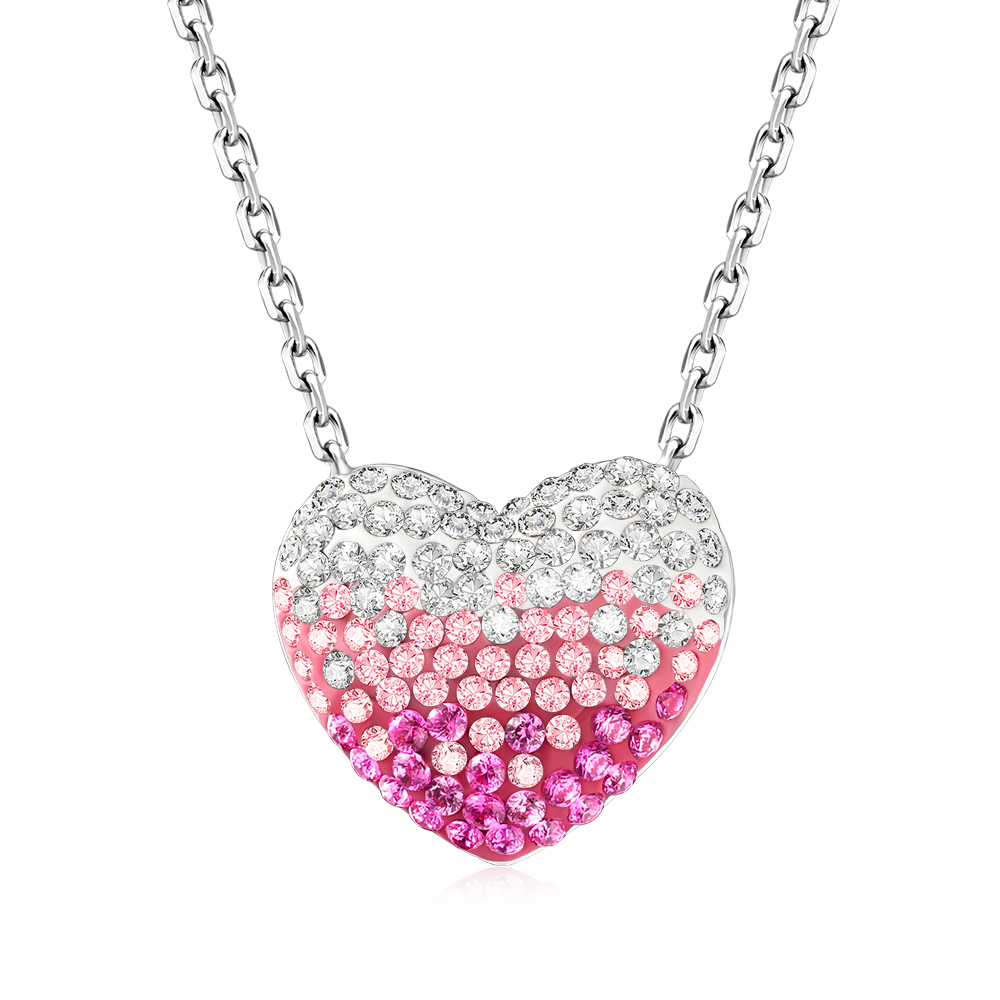 Gnoce Heart Gradient Necklace_1