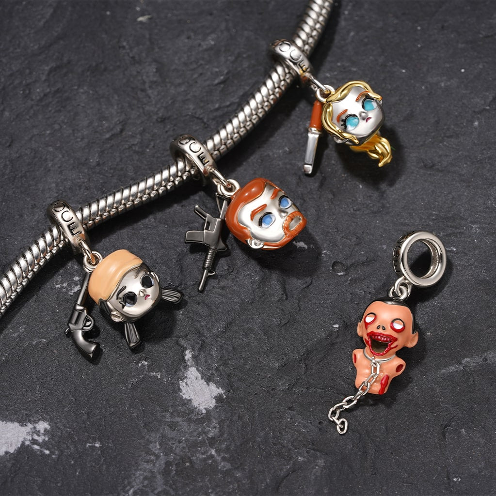 Gnoce Walking Dead Abraham Ford Pendant Dangle Charm_3