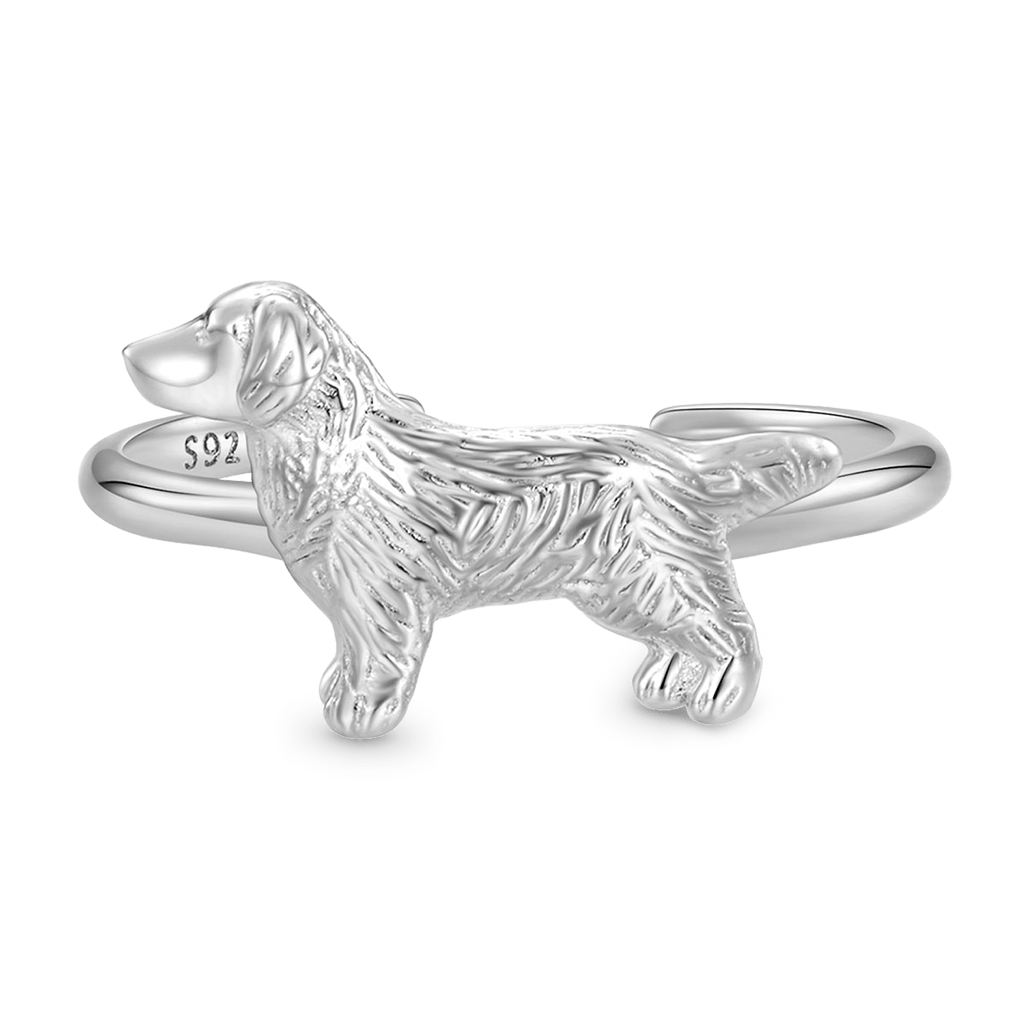 Gnoce Golden Retriever Band Ring_1