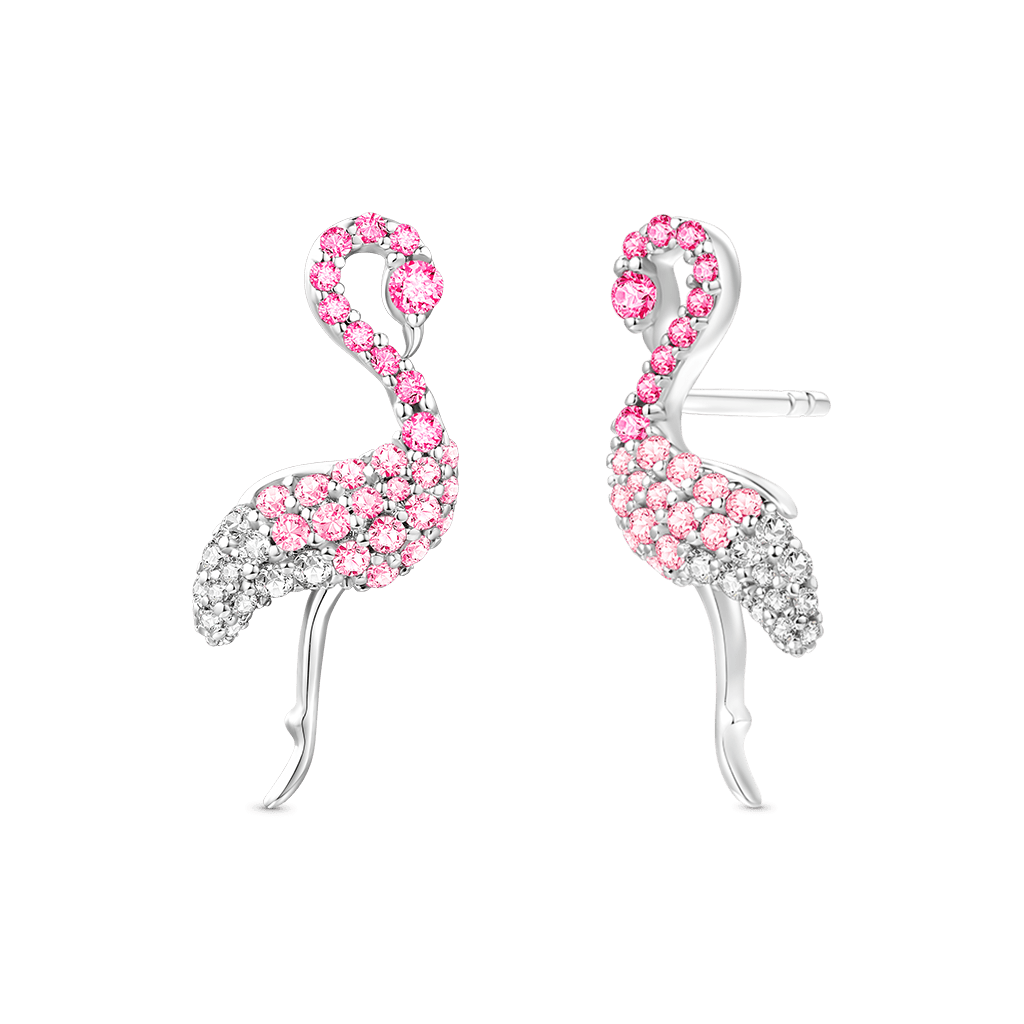 Gnoce Pink Flamingo Earrings_2