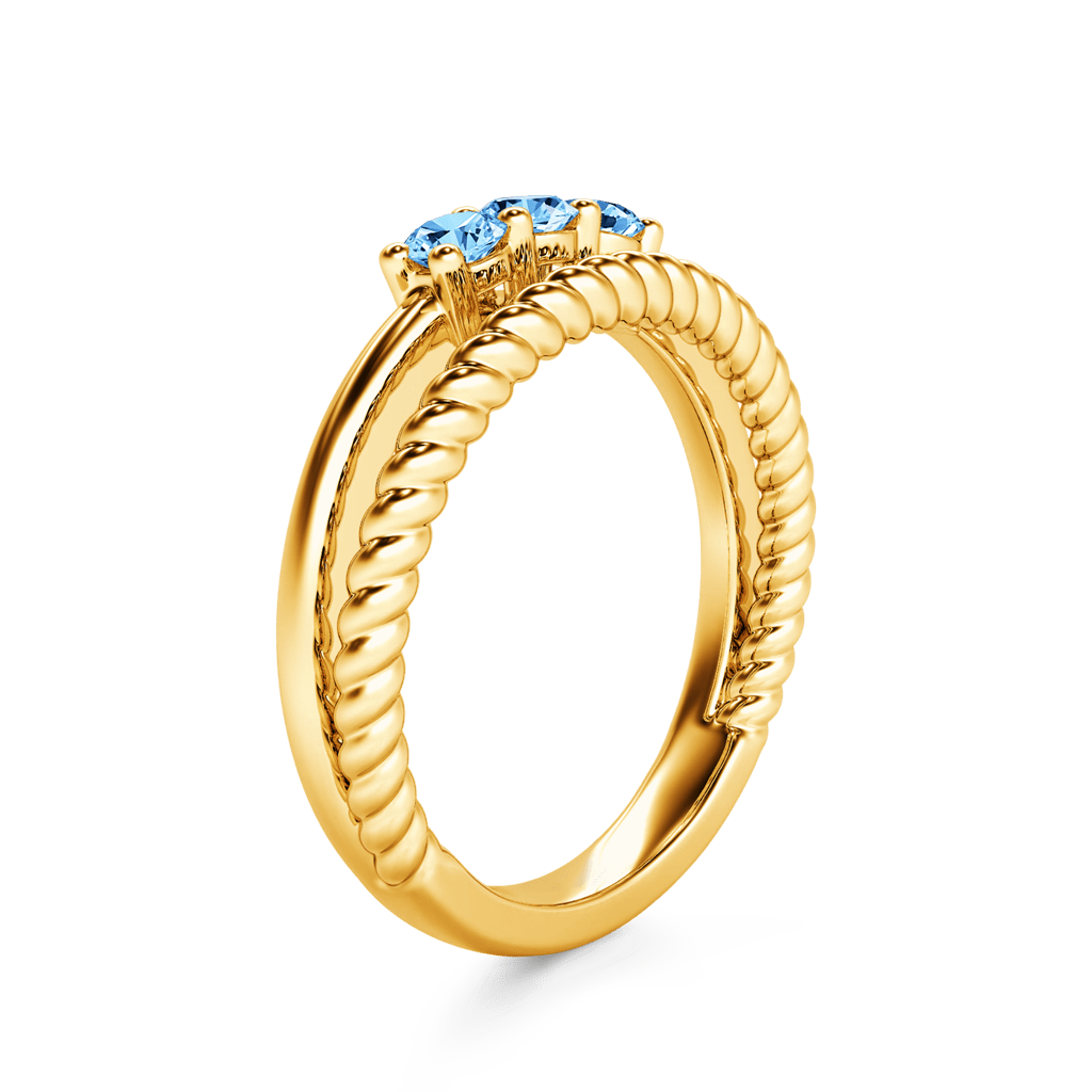 Gnoce Split Shank Engagement Ring_3