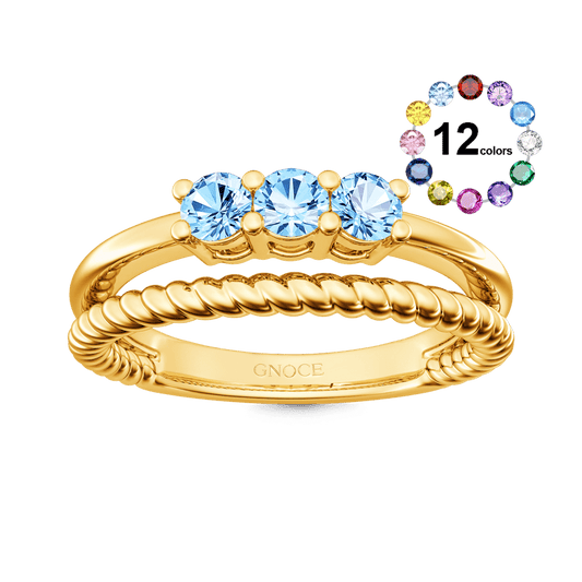 Gnoce Split Shank Engagement Ring_1