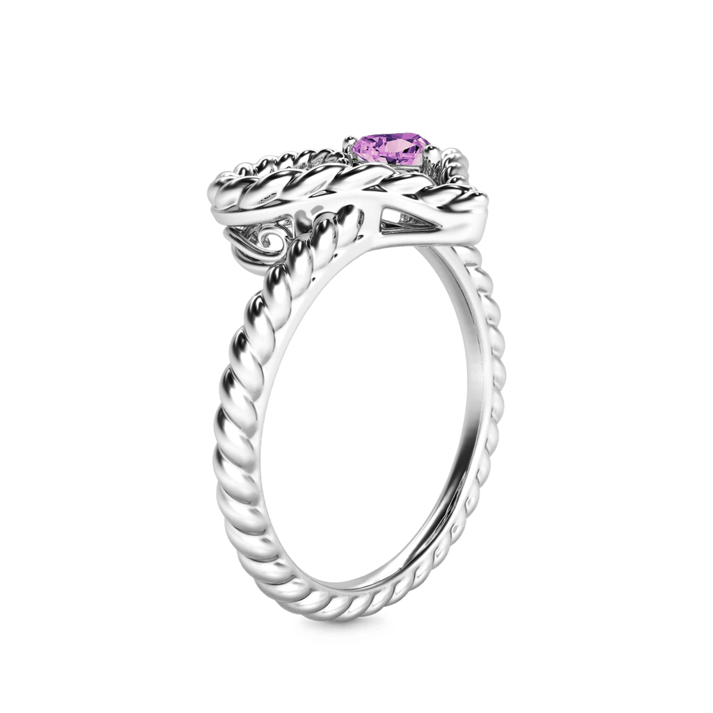 Gnoce Twisted Rope Heart Promise Ring_3