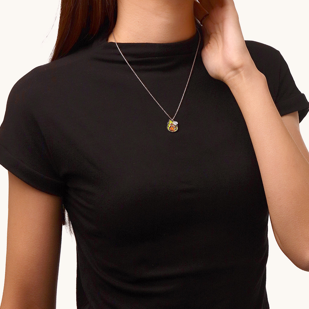 Gnoce This Is Fine Necklace - Flame_4