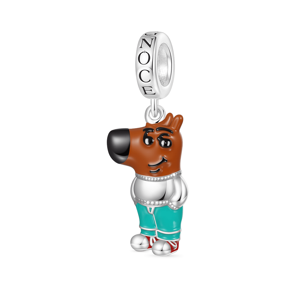 Gnoce Lowkey Chill Guy Solo Pendant Dangle Charm_1