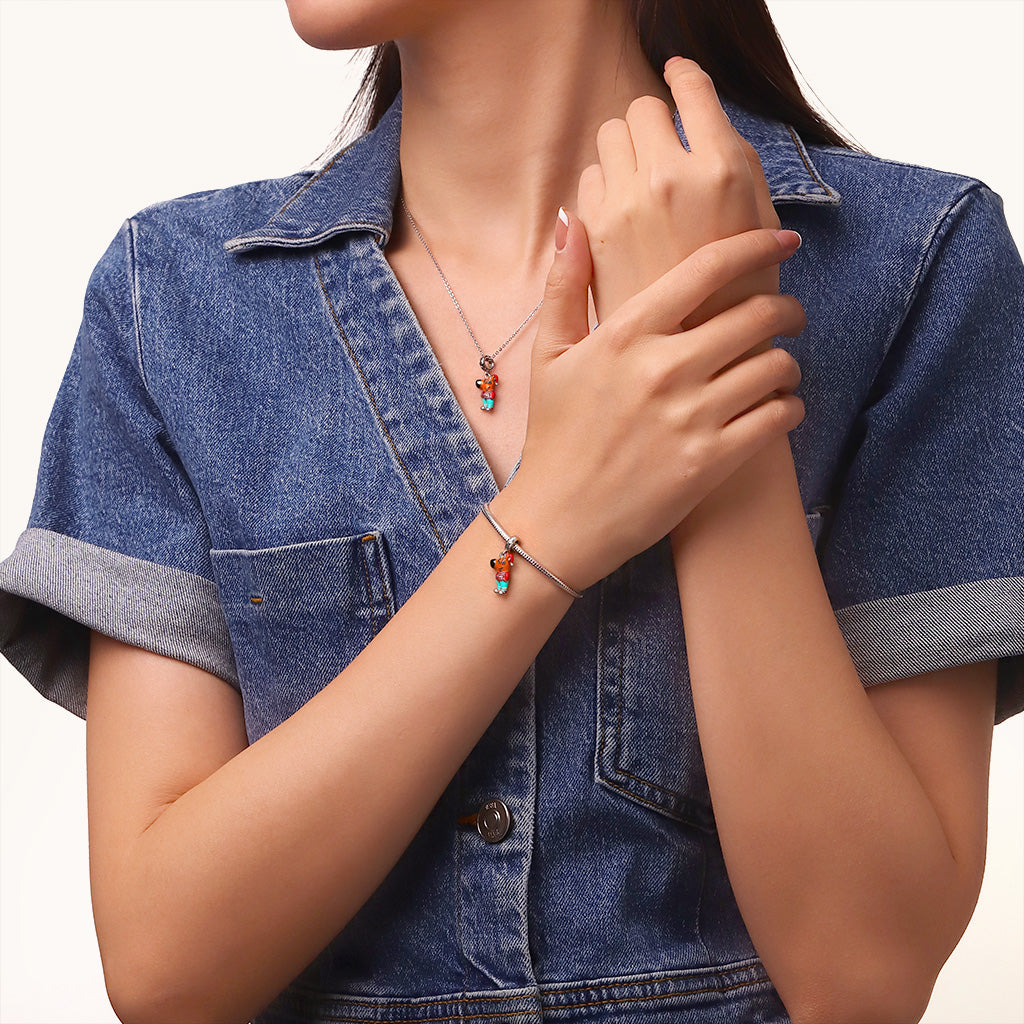 Gnoce Chill Man Jolly Pendant Dangle Charm_4