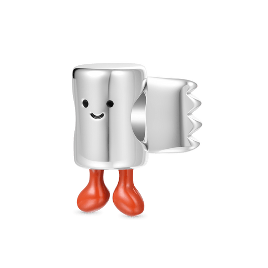 Gnoce Engravable Funny Toilet Paper Shaped Charm_1