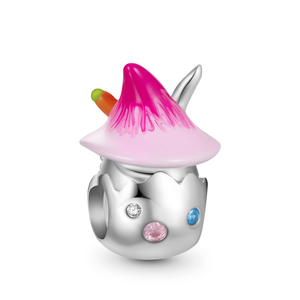 Gnoce Bunny Ears Gnome Engravable Easter Egg Charm_3