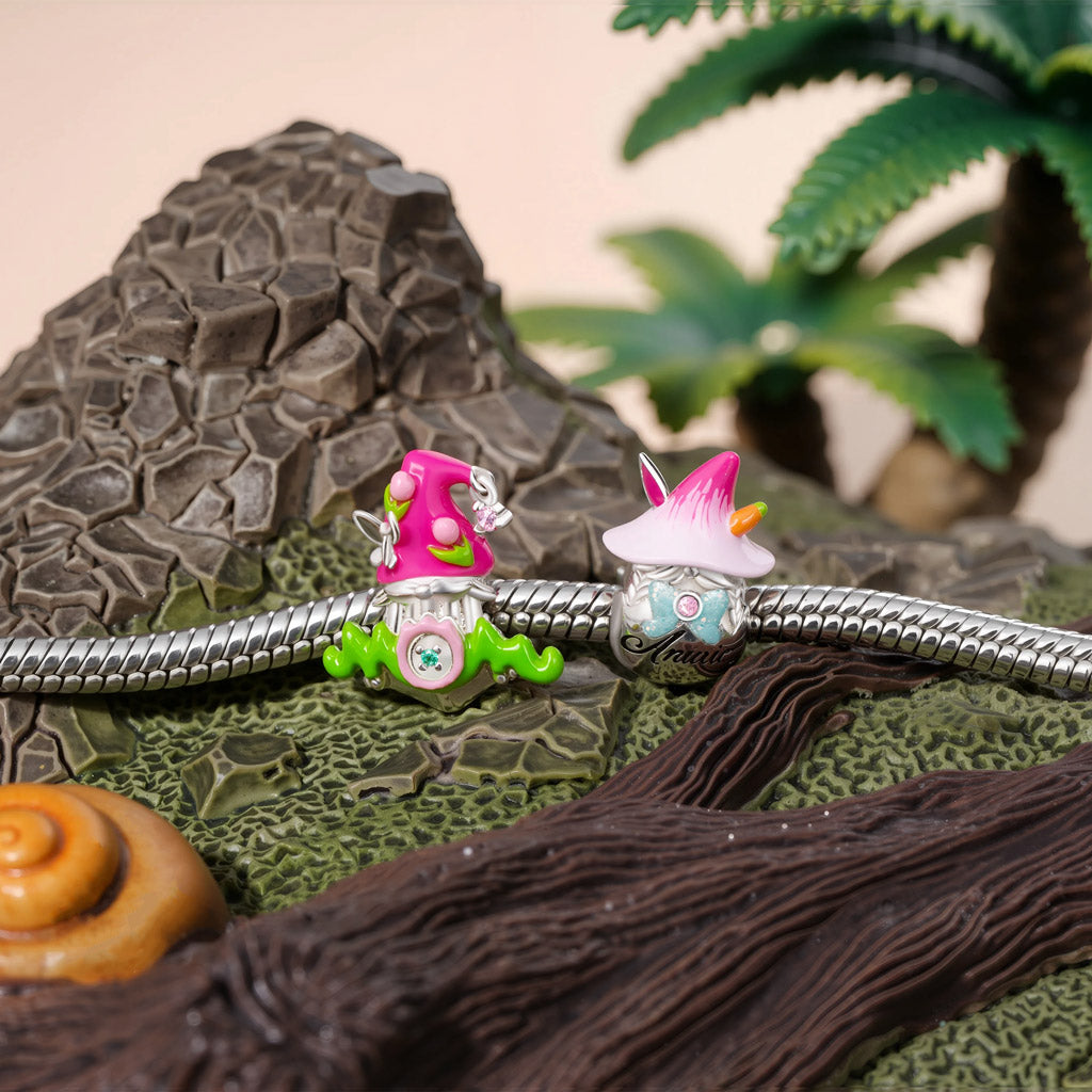 Gnoce Bunny Ears Gnome Engravable Easter Egg Charm_4