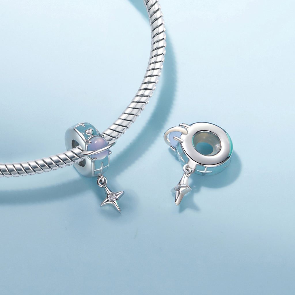 Gnoce Blue Planet Star Stopper Charm_2